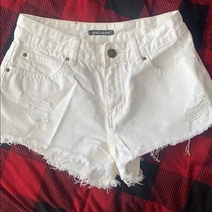 Billabong white shorts!